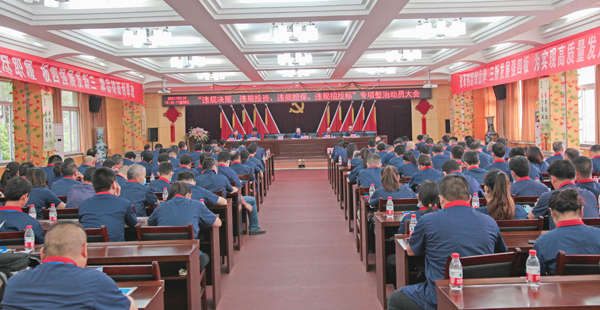 公司召開“違規決策、違規投資、違規擔保、違規招投標”專項整治動員大會