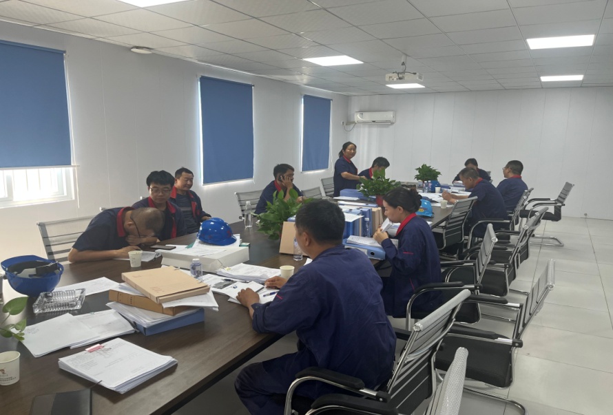 公司開(kāi)展年度質(zhì)量、環(huán)境、職業(yè)健康安全管理體系內(nèi)審工作