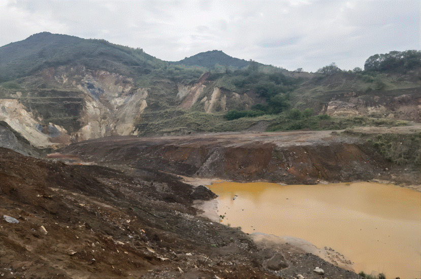 銅山、前山露天采坑復(fù)墾項目完成 銅山、前山露天采坑復(fù)墾項目完成